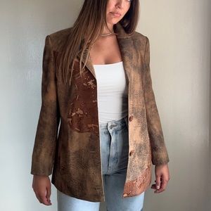 Leather jacket